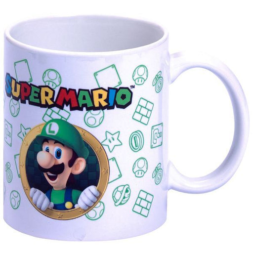 Nintendo Super Mario Bros Luigi Mug + Money box set-0