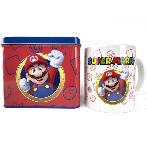 Nintendo Super Mario Bros Mario Mug + Money box set-0