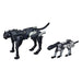 Transformers War From Cybertron Covert Agent Ravage + Decepticon Forever Ravage figures set 15cm-2