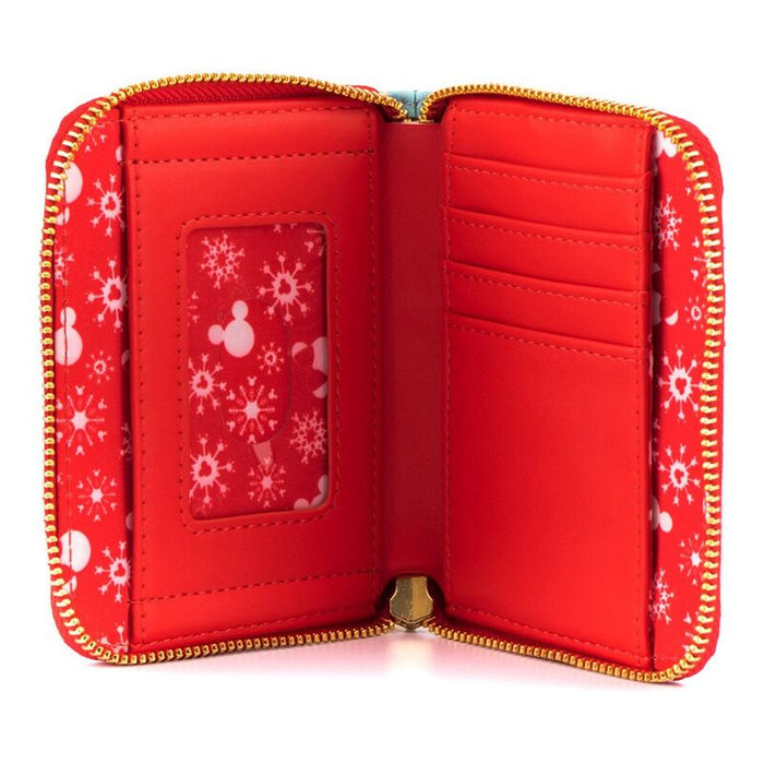 Loungefly Disney Snowman Mickey Minnie wallet-1