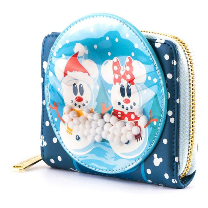 Loungefly Disney Snowman Mickey Minnie wallet-1