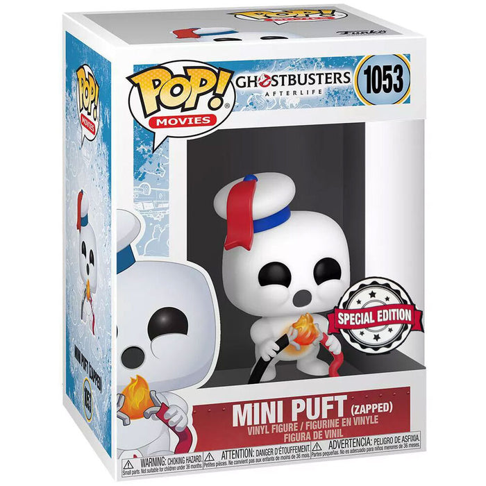 POP figure Ghostbusters Afterlife Mini Puft Zapped exclusive-1
