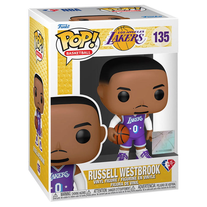 POP figure NBA Russell Westbrook City Edition 2021-2
