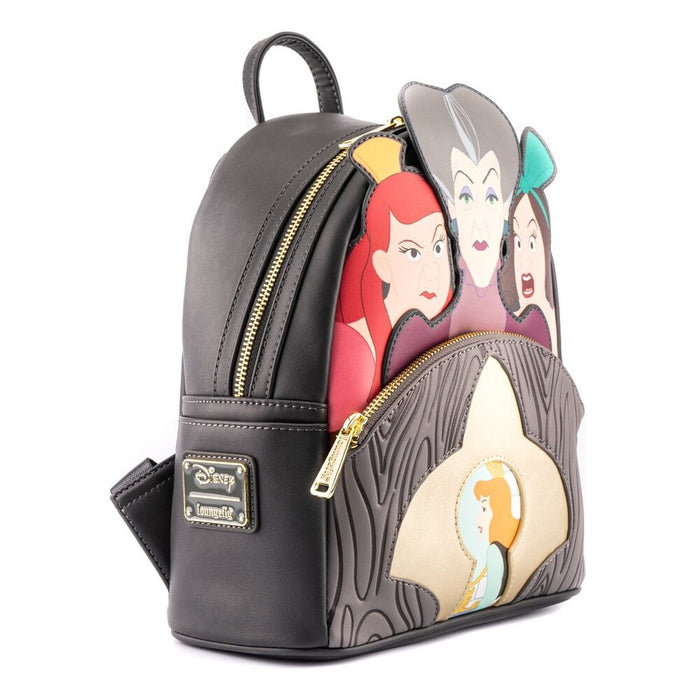 Loungefly Disney Cinderella Evil Stepmother and Stepsisters Villains backpack 26cm-2