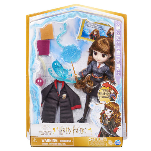 Wizarding World Harry Potter Patronus effects Hermione doll-0