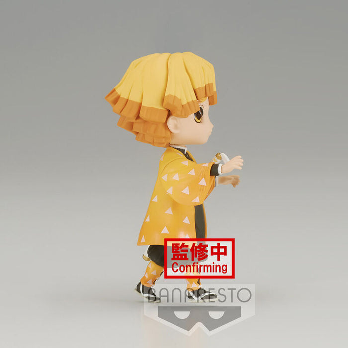 Demon Slayer Kimetsu No Yaiba Zenitsu Agatsuma Q posket petit figure 7cm-3