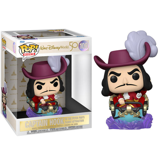 POP figure Disney World 50th Anniversary Captain Hook-0