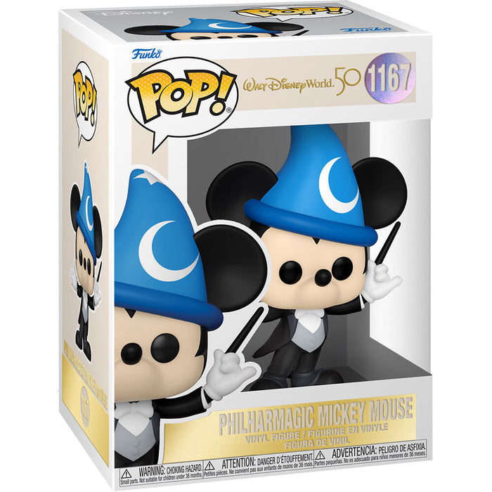 POP figure Disney World 50th Anniversary Philharmagic Mickey-2