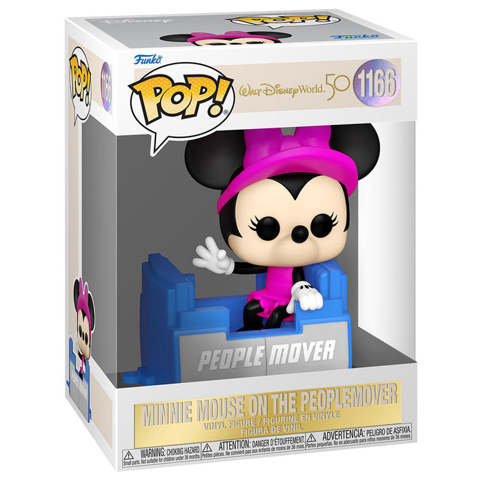 POP figure Disney World 50th Anniversary Minnie People Mover-1