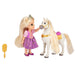 Disney Tangled Rapunzel + Maximus doll 15cm-3