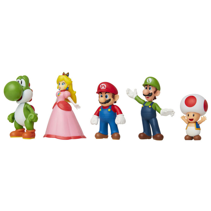 Nintendo Super Mario set 5 figures 6cm-3