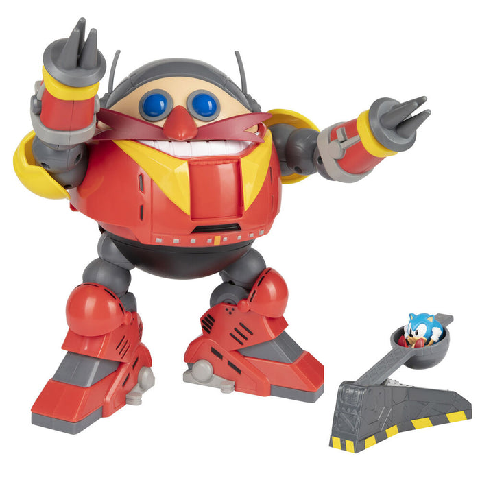 Sonic the Hedgehog Giant Robot Eggman vs Sonic Battle playset-2