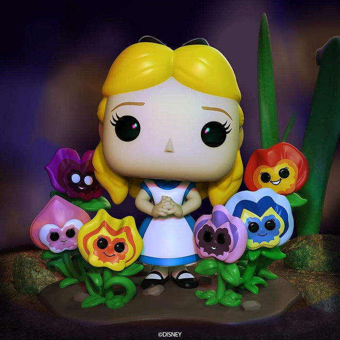 POP figure Disney Alice in Wonderland 70th Alice with Flowers-2