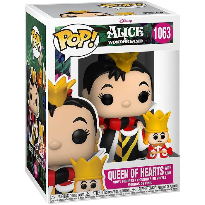 POP figure Disney Alice in Wonderland 70th Queen with King-1