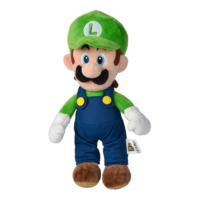 Super Mario Bros Luigi plush toy 30cm-1