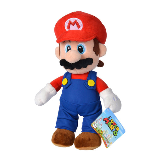 Super Mario Bros Mario plush toy 30cm-0