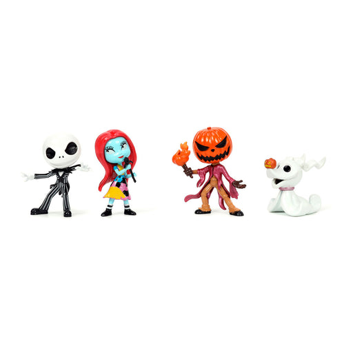 Nightmare Before Christmas set 4 figures metal 7cm-1