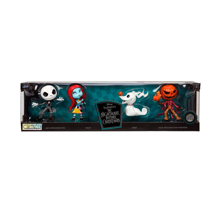 Nightmare Before Christmas set 4 figures metal 7cm-2