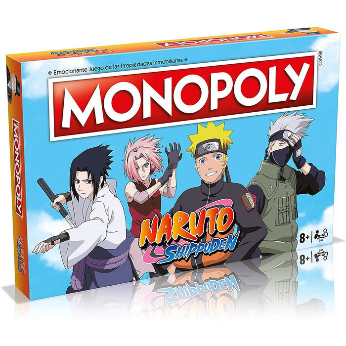 Spanish Naruto Shippuden monopoly game-2