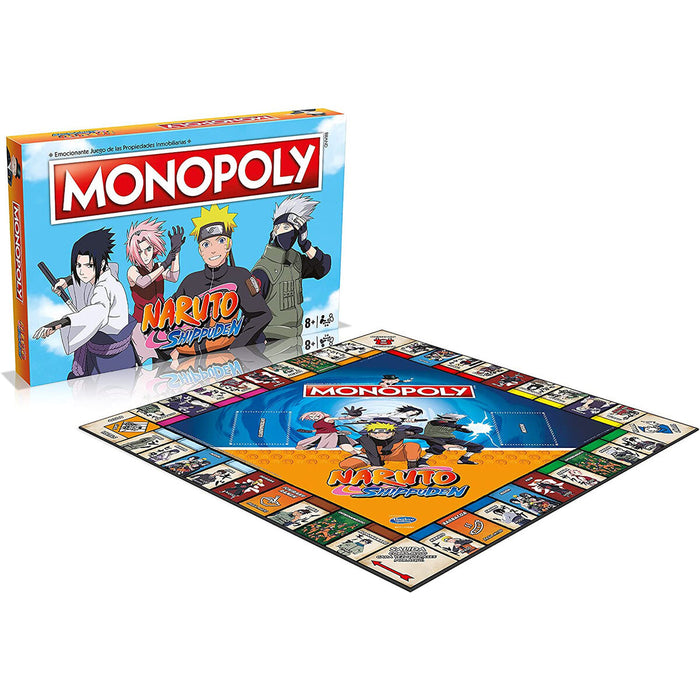 Spanish Naruto Shippuden monopoly game-1
