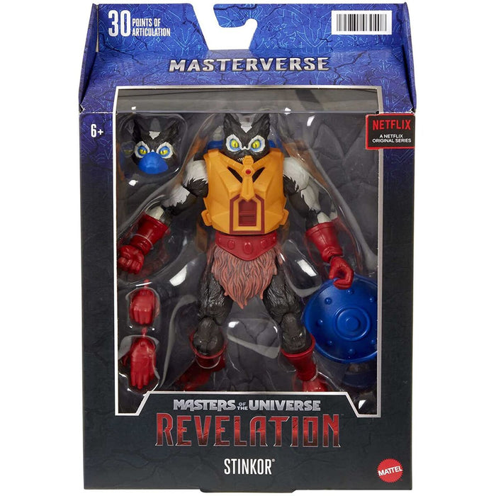 Masters of the Universe Revelation Masterverse Stinkor figure 18cm-6