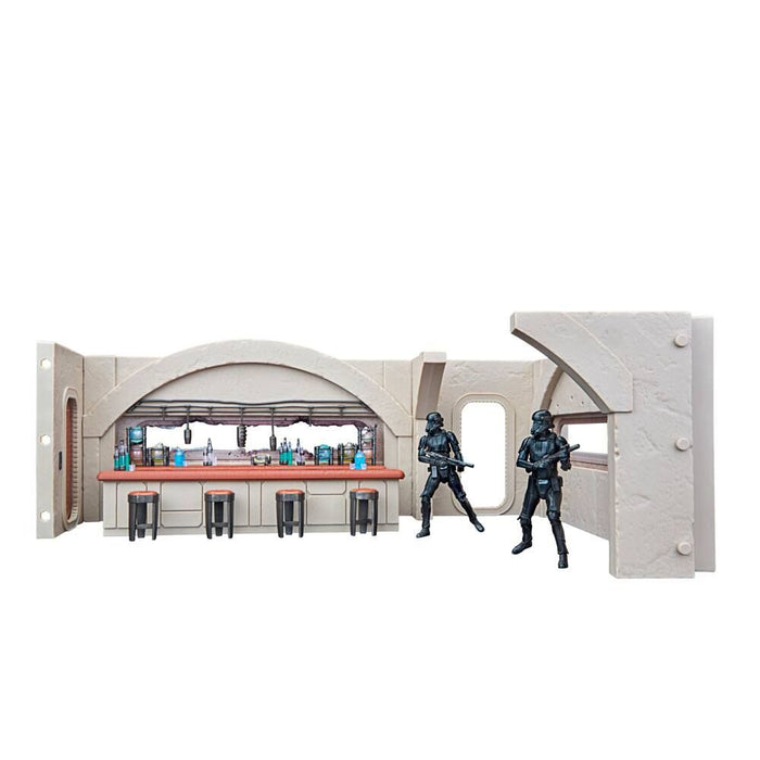 Star Wars Mandalorian Nevarro Cantina + Imperial Death Trooper figure set-4