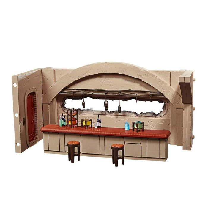 Star Wars Mandalorian Nevarro Cantina + Imperial Death Trooper figure set-5
