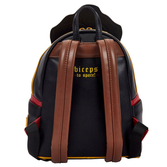 Loungefly  Disney Beauty and the Beast Villains Gaston Scene backpack 26cm-5