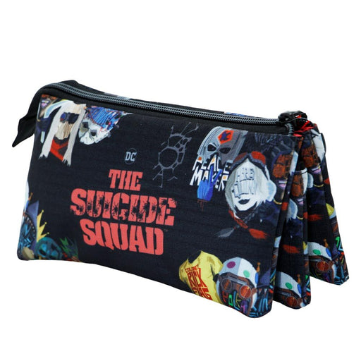 DC Comics Suicide Squad Taskforce triple pencil case-0