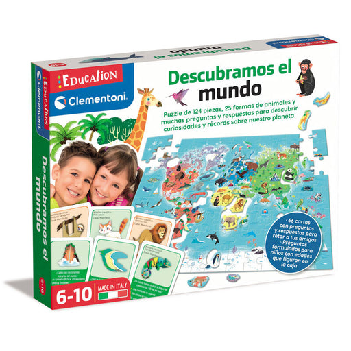 Lets discover the world puzzle 124pcs-0