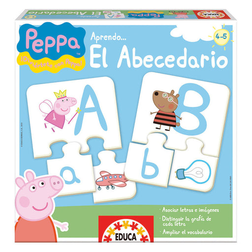 Spanish Peppa Pig Learn the Alphabet game-0