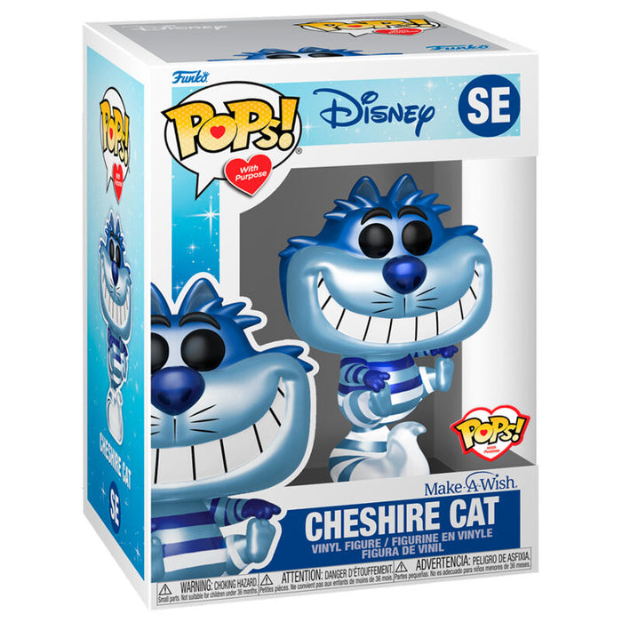 POP figure Disney Make a Wish Cheshire Cat Metallic-1