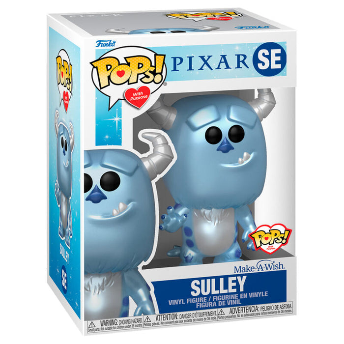 POP figure Disney Make a Wish Sulley Metallic-1