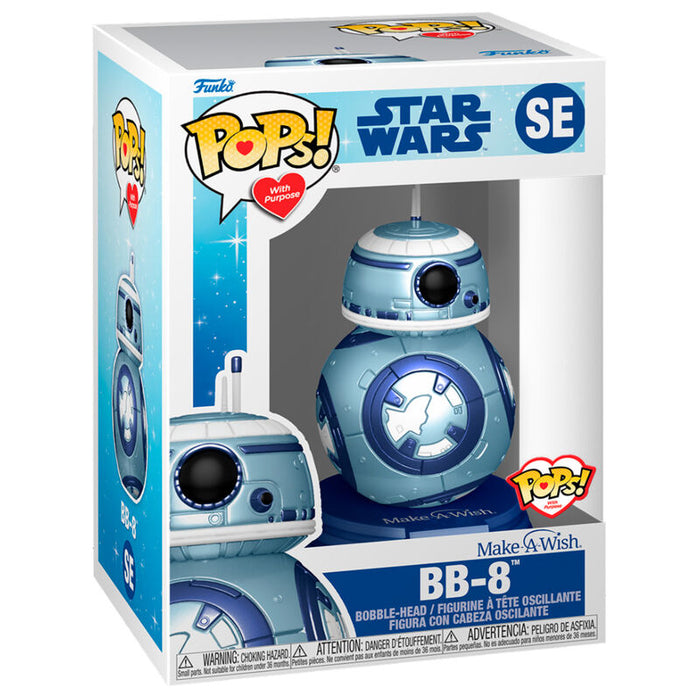 POP figure Star Wars Make a Wish BB-8 Metallic-1