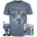 Set figure POP & Tee Star Wars Mandalorian L-0