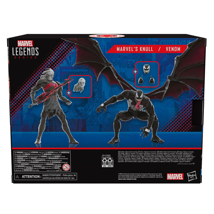 Marvel Legends King in Black Marvel Knull and Venom set 2 figures 15cm-16