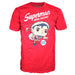 Set figure POP & Tee Back DC Comics Superman Exclusive Flocked-3