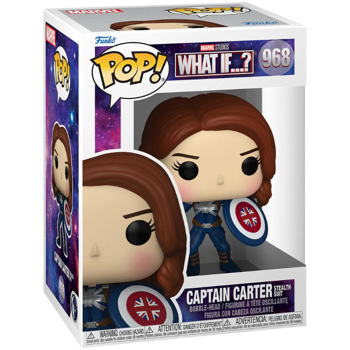 POP figure Marvel What If Captain Carter Stealth-1