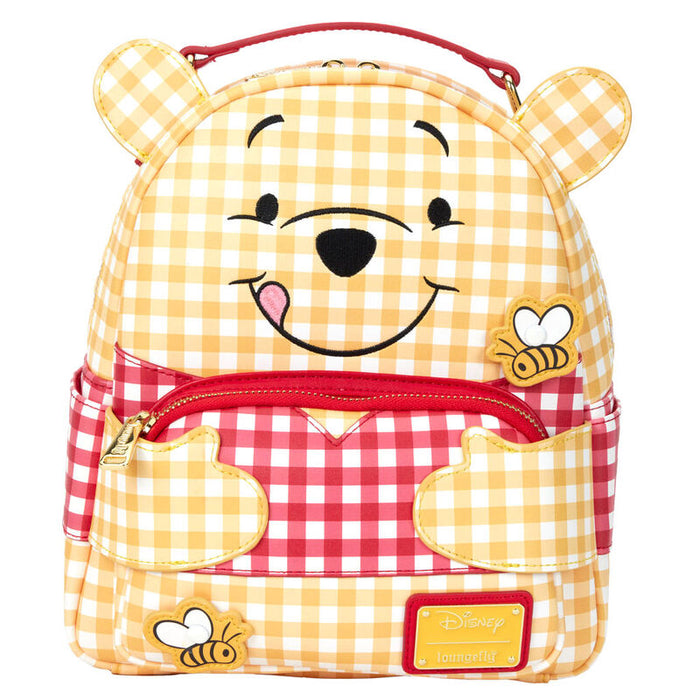Loungefly Disney Winnie the Pooh Gingham backpack 25cm-0