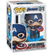 POP figure Marvel Avengers Endgame Captain America with Broken Shield & Mjolnir-1