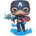 POP figure Marvel Avengers Endgame Captain America with Broken Shield & Mjolnir-2