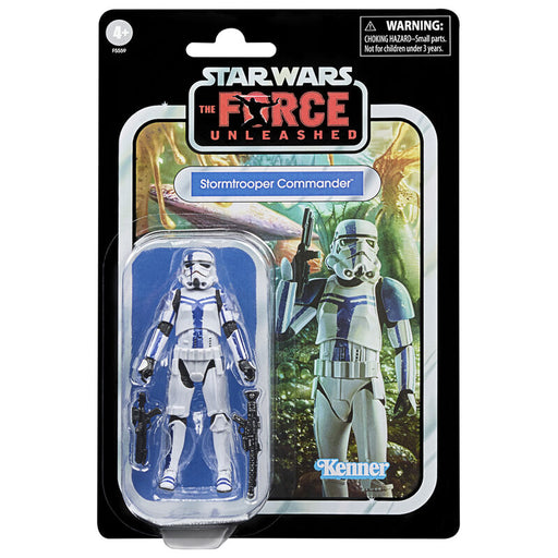 Star Wars The Force Unleashed Stormtrooper Commander figure 9,5cm-0