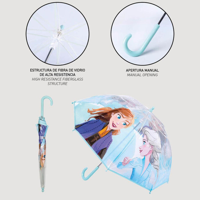 Disney Frozen 2 bubble manual umbrella 45cm-4