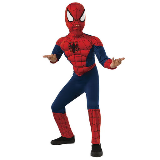 Marvel Spiderman Ultimate Premium Spiderman kisd costume-0