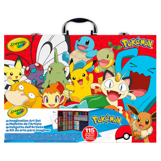 Crayola Pokemon Artist briefcase-0