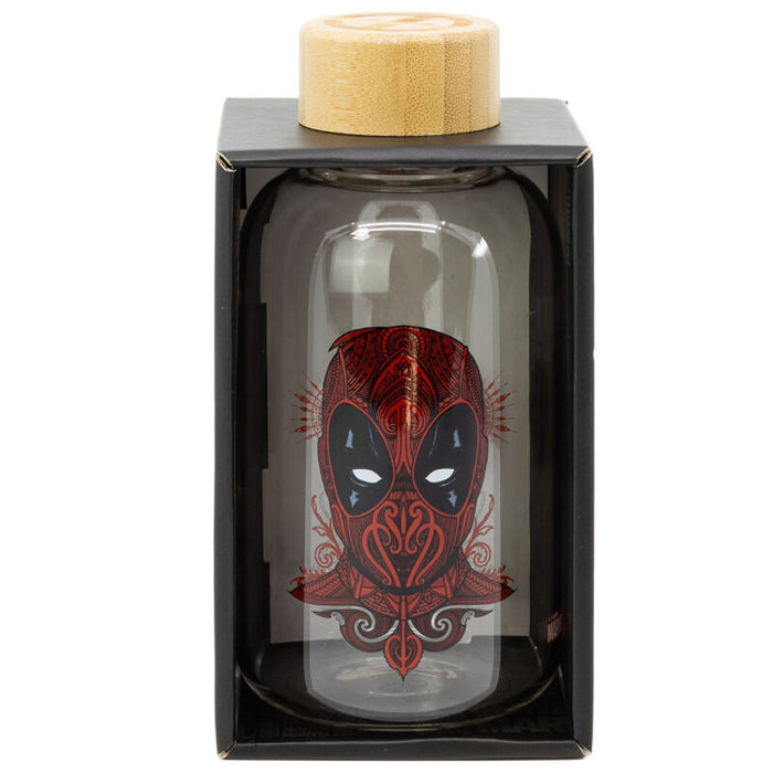 Marvel Deadpool glass bottle 620ml-3