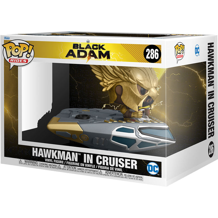 POP figure DC Comics Black Adam Hawkman in Cruiser-2