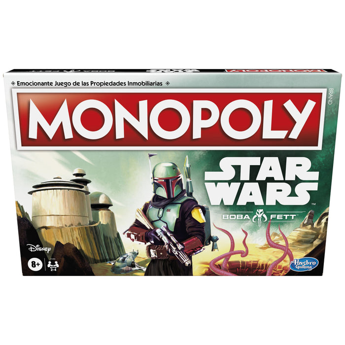 Spanish Star Wars Boba Fett Monopoly game-5