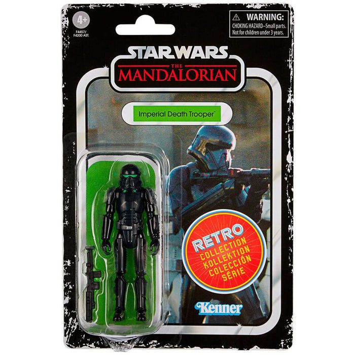 Star Wars The Mandalorian retro collection Imperial Death Trooper figure 9,5cm-0