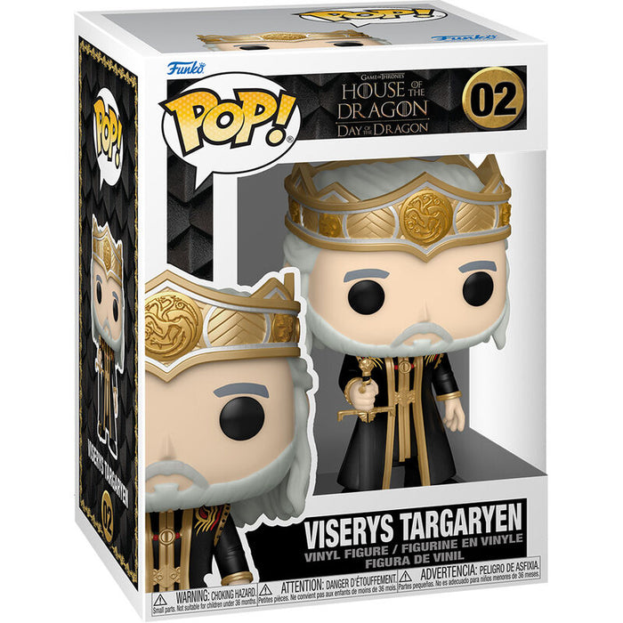 POP figure Game of Thrones House of the Dragon Viserys Targaryen-2